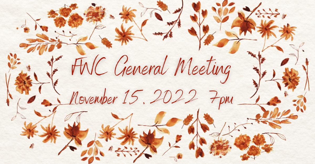 FB size…FWC General Meeting
